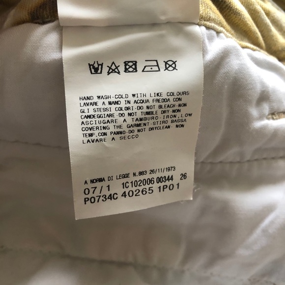 COPY - Just Cavalli Jean Skirt Size 44 US 8 Midi Low Rise - Picture 14 of 16